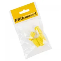 СИЗ-4 (1,5-9,5 мм²), желтый,  (5шт.) (пакет)  PROconnect