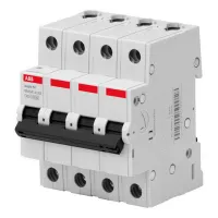 Автоматический выключатель ABB Basic M 4P 6A C 4,5кА, BMS414C06