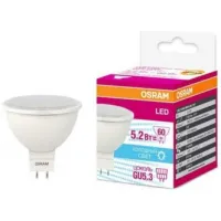 Лампа диммируемая светодиодная OSRAM MR16 7W/840 GU5.3 DIM 110° 220V, 4058075229037