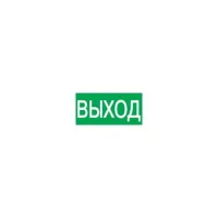 Самоклеящаяся этикетка "ВЫХОД" 200х100мм TDM