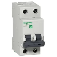 Автоматический выключатель Schneider Electric Easy9 2P 10А (B) 4.5кА, EZ9F14210