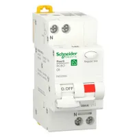 Дифавтомат Schneider Electric Resi9 1P+N 6А ( C ) 6 кА, 30 мА ( AC ), R9D25606