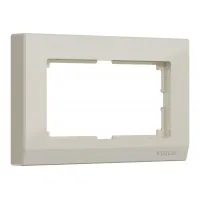 Werkel WL04-Frame-01-DBL-ivory/ Рамка для двойной розетки (слоновая кость) a046850