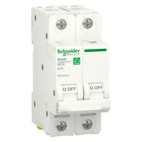 Автоматический выключатель Schneider Electric Resi9 2P 20А (B) 6кА, R9F02220