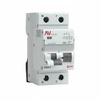 Дифавтомат EKF AVERES 1P+N 32А (B) 6 кА, 30 мА ( AC ), rcbo6-1pn-32B-30-ac-av