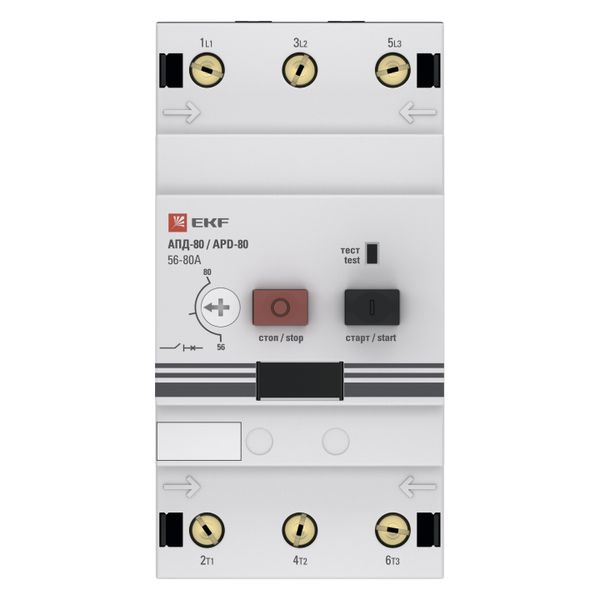 Автомат пуска двигателя   АПД-80 56-80А EKF