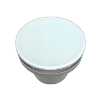 Круглый вентилятор VENTFAN.RU Solar100T с таймером и обратным клапаном с белым стеклом, D100мм Solar