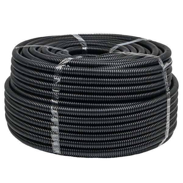 Труба гофр. FRHF с зондом d20мм (100м) черная Plast EKF PROxima (кратно 100)