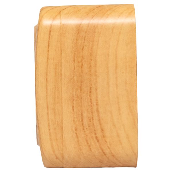 Розетка 1-местная ОП Минск 10А без заземления светлое дерево EKF