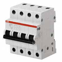 Выкл. автомат.  4П  16А  хар-ка B  4,5кА  ABB  SH204L B16 /2CDS244001R0165/