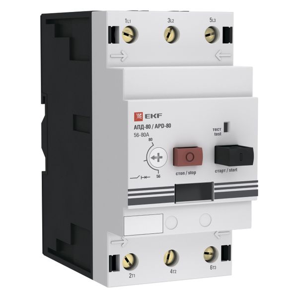 Автомат пуска двигателя   АПД-80 56-80А EKF
