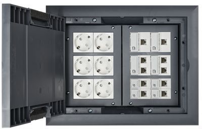 PRIMER Лючок напольный на 24 модуля ONFLOOR 24 IEK