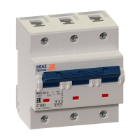 Выкл.автом.  3П  80А OptiDin BM125 8ln УХЛ3 КЭАЗ 138543