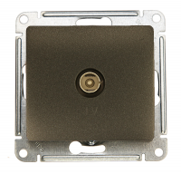 Механизм коннектора TV антены Glossa антрацит SchE GSL000793