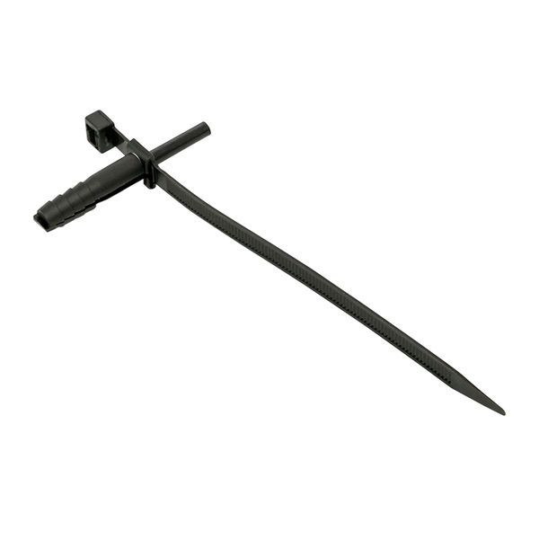 Хомут дюбельный черный (7x150) (50шт.) EKF PROxima