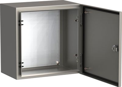 TITAN 5 Корпус металлический навесной ЩМП-40.40.25 (AISI 316) УХЛ1 IP66 IEK