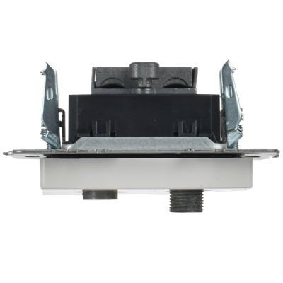 BRITE Розетка двойная TV+SAT РТВ/РСп12-БрБ белый IEK