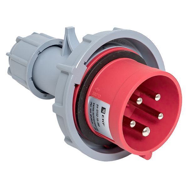 Вилка переносная 0152 3Р+РЕ+N 16А 380В IP67 EKF PROxima