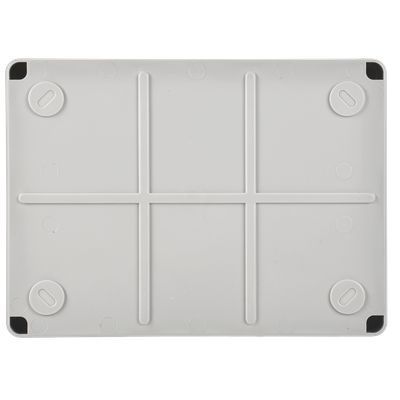 Коробка распаячная КМ41244 для открытой проводки безгалогенная (HF) 190х140х70мм IP55 10 гермовводов серая IEK