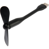 Вентилятор LUAZON с гибким корпусом LOF-05, 11 см, USB, черный 3936798