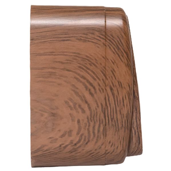 Выключатель 1-клавишный ОП Минск 10А тёмное дерево EKF