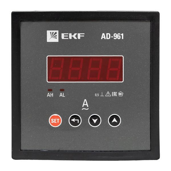 Амперметр AD-961 цифровой на панель (96x96) однофазный EKF PROxima