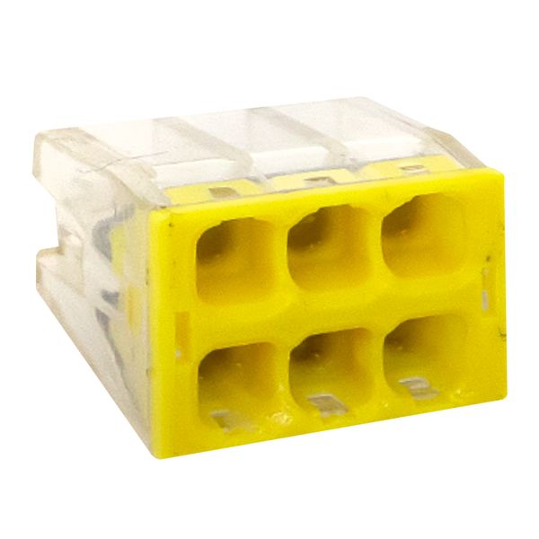 Клемма СМК 2273-246 (с пастой) 6 отверстий 0,5-2,5 мм2 EKF PROxima