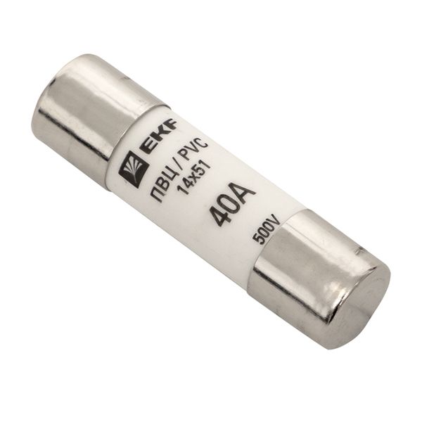 Плавкая вставка цилиндрическая ПВЦ (14x51) 40А EKF