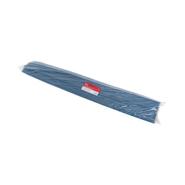 Термоусаживаемая трубка ТУТ нг 40/20 синяя в отрезках по 1м EKF PROxima