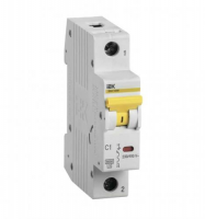 Выкл.автом.  1П  16A  хар-ка C  6кА  IEK ВА47-60M IEK