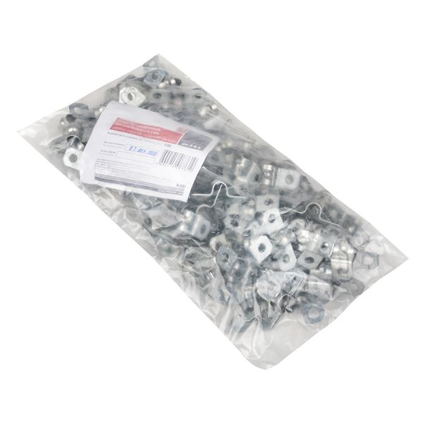 Скоба металлическая двухлапковая d8-9 мм (100 шт) EKF PROxima