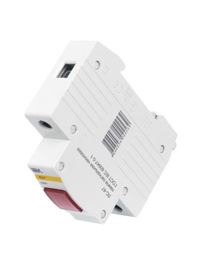 Лампа сигнальная ЛС-47 неон красная IEK