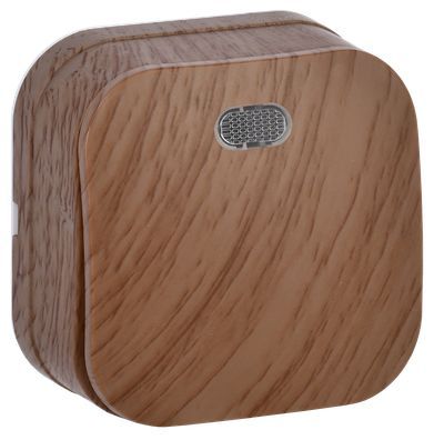 GLORY Выключатель 1-клавишный для открытой установки с индикацией ВС20-1-1-ХД дуб IEK