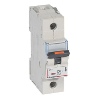 Выкл. автомат.  1П  63А  хар-ка D  25кА  LGR  DX3 409813