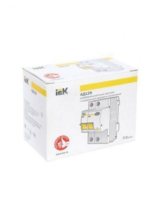 KARAT Дифференциальный автомат АД12S 2P 50А 300мА тип AC IEK