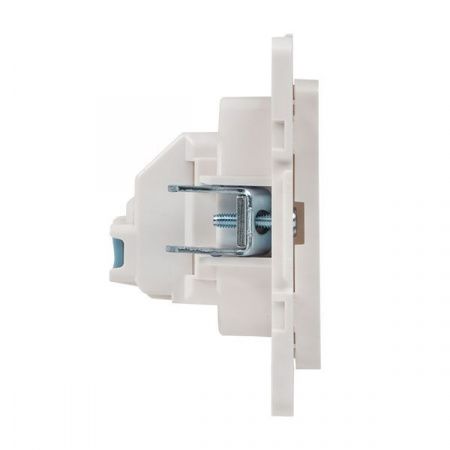 Стокгольм Механизм Розетки 1-местной б/з 10 А автоматические клеммы белый с защ. штор. EKF PROxima