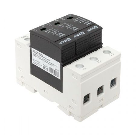 Ограничитель импульсных напряжений ОПВ-B/3P In 30кА 440В с сигн. EKF PROxima