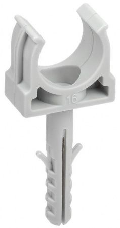 ELASTA Держатель с защелкой и дюбелем CT16 (без винта) IEK
