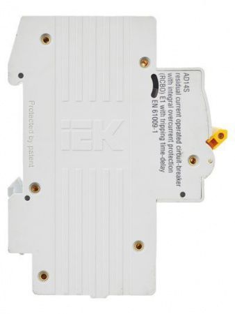 KARAT Дифференциальный автомат АД14S 4P 50А 100мА тип AC IEK