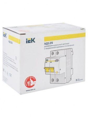 KARAT Дифференциальный автомат АД12S 2P 40А 100мА тип AC IEK