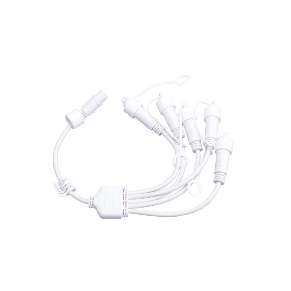 Провод-разветвитель для гирлянд Uniel UCX-F90 S5/0.4M/WH UL-00013236