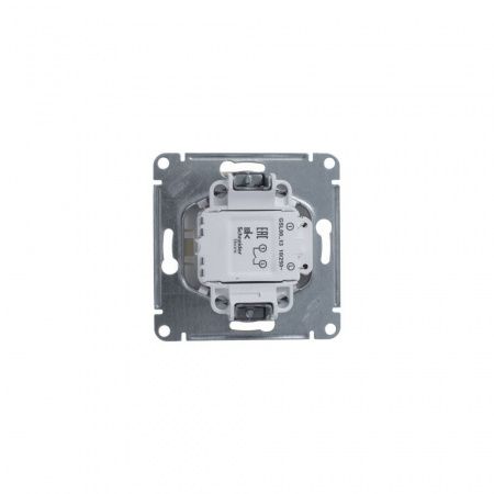 SCH Glossa  Беж. Выкл. 1-кл. с подсвет., сх.1а, мех-м IP20 СП GSL000213