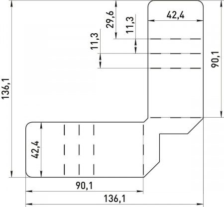 Крепление подвесное для потолков ЭРА Грильято серии SPL-540 SPL-FIX4 Б0055407