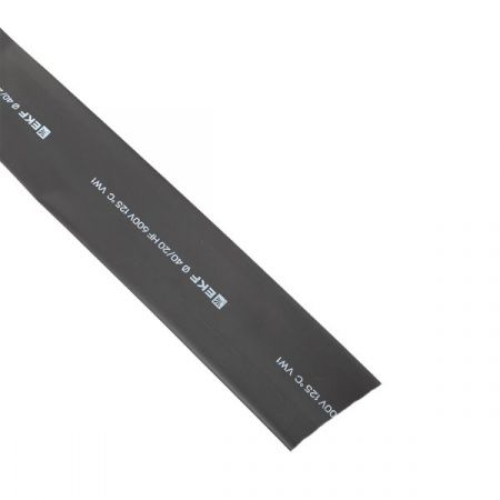 Термоусаживаемая трубка ТУТ нг 40/20 черная рулон EKF PROxima