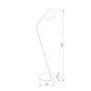 Торшер TK Lighting 5037 Soho Black