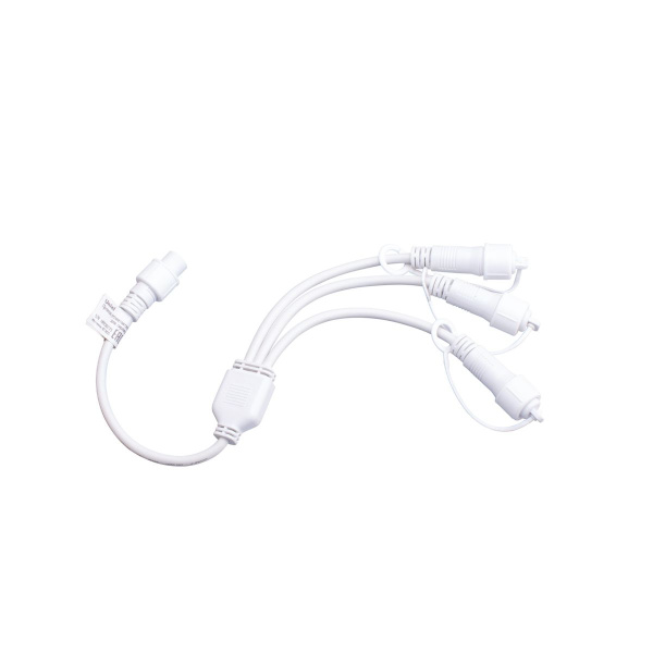 Провод-разветвитель для гирлянд Uniel UCX-F90 S3/0.4M/WH UL-00013234