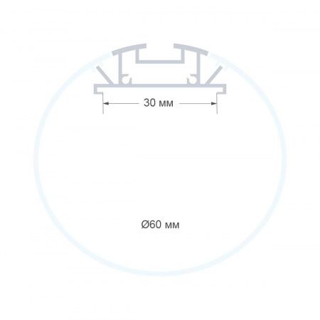 Профиль подвесной Apeyron 08-40