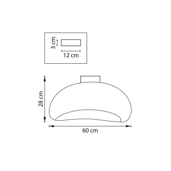 Светильник настенно-потолочный 1xE27 (led) max 12W Sigma Lightstar 611666