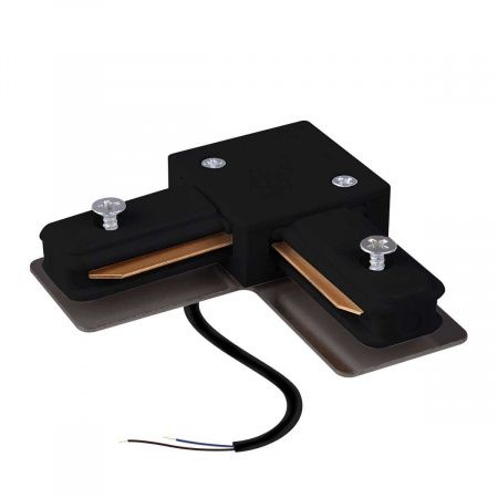 Коннектор угловой с вводом питания для однофазного шинопровода Elektrostandard Basic System a071303