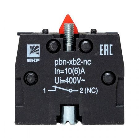 Контакт дополнительный XB-2 NC красный EKF PROxima